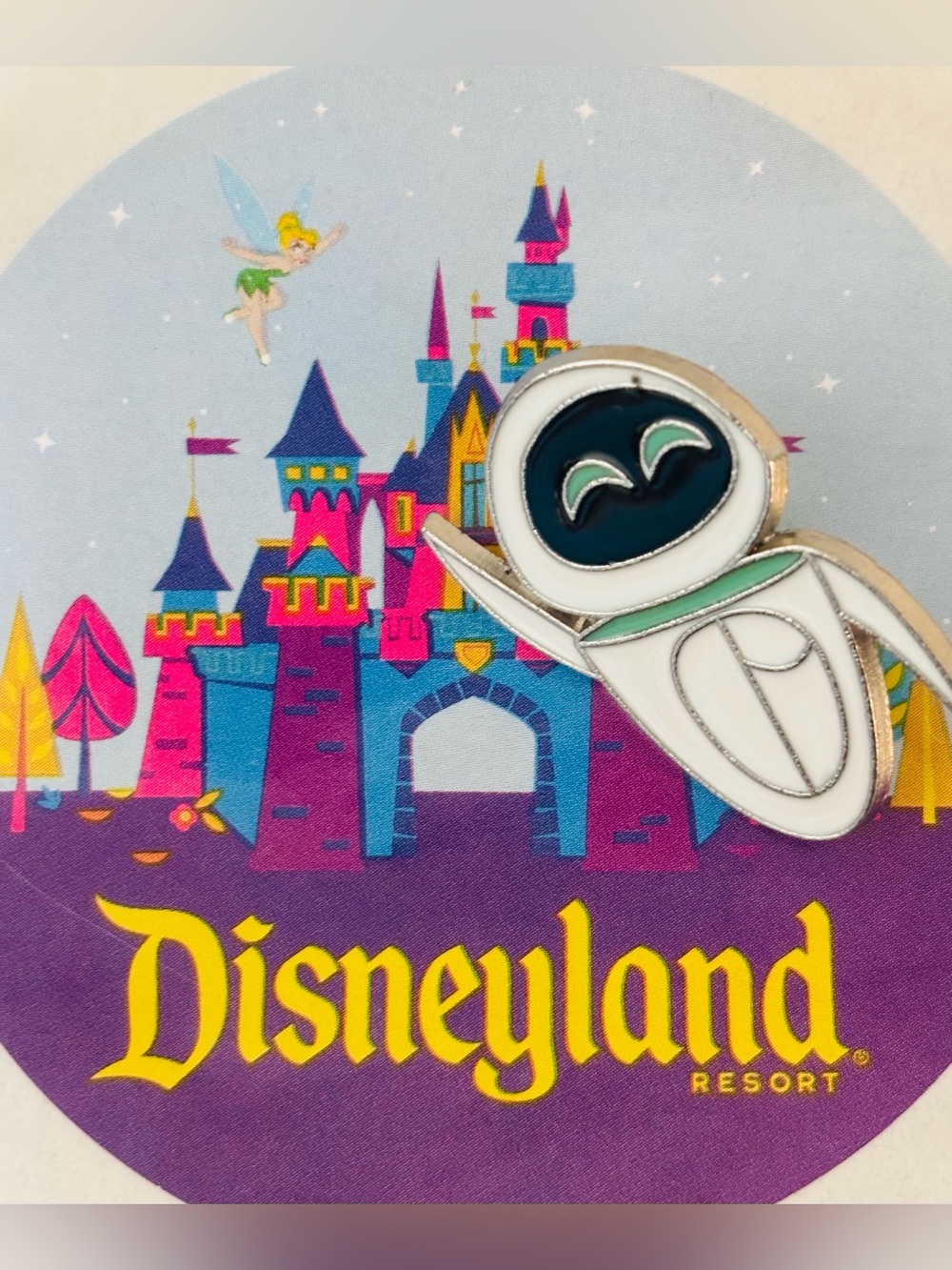 RARE ✨Disneyland Parks Eve Trading Pin 🤍🖤